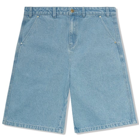 Butter Goods Work Shorts in Washed Indigo