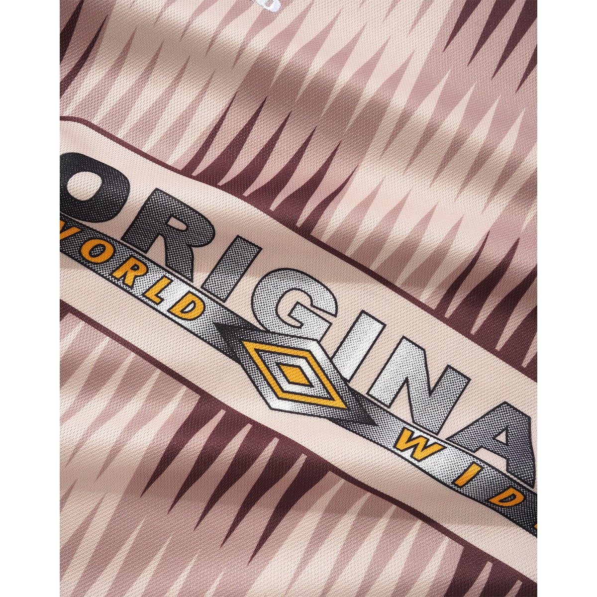 【BUTTER GOODS X UMBRO】OPTICAL JERSEY Brown / Taupe Butter Goods X Umbro - Optical Jersey - Brown / Taupe at