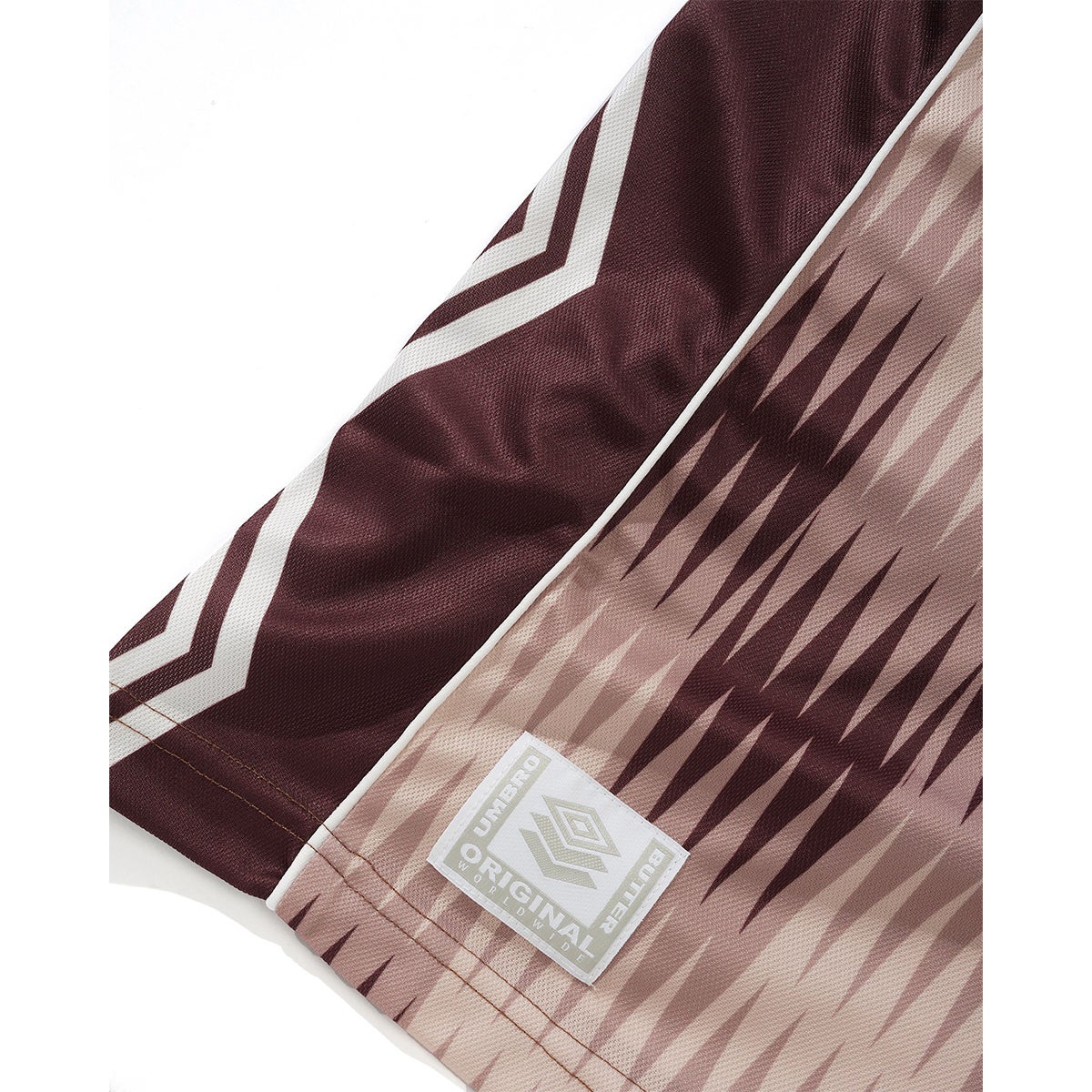Butter Goods X Umbro Optical Jersey in Brown/Taupe | Boardertown