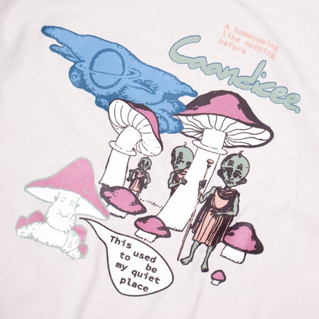 Candice Quiet Place Tee in Stone