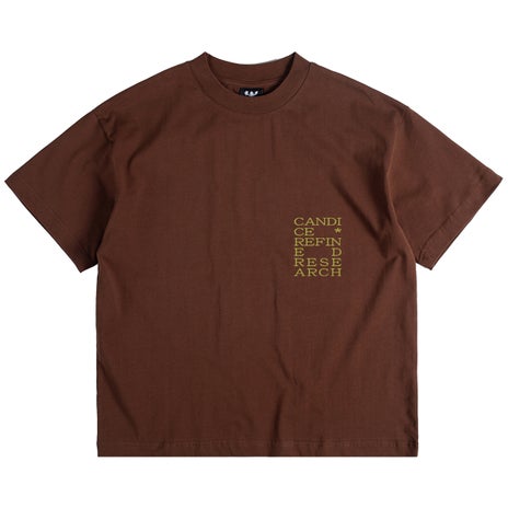 Candice Refined Tee in Brown
