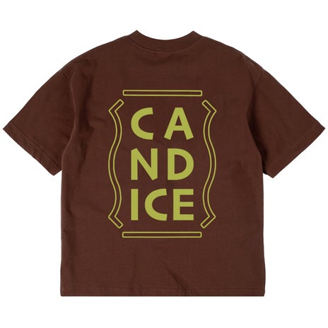 Candice Refined Tee in Brown
