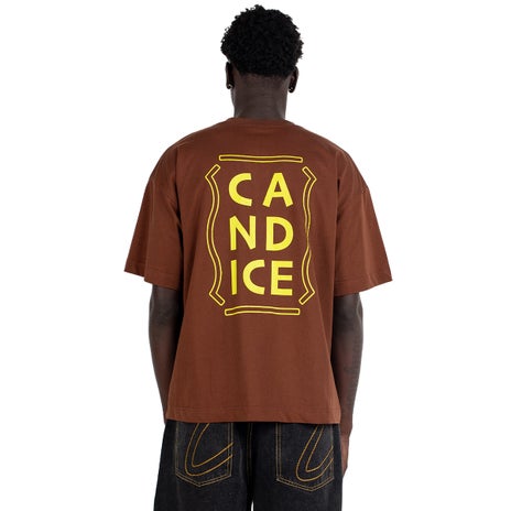 Candice Refined Tee in Brown