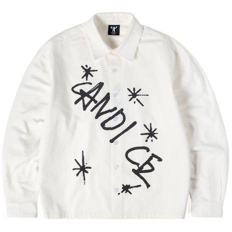 Candice Spark L/S Shirt in White