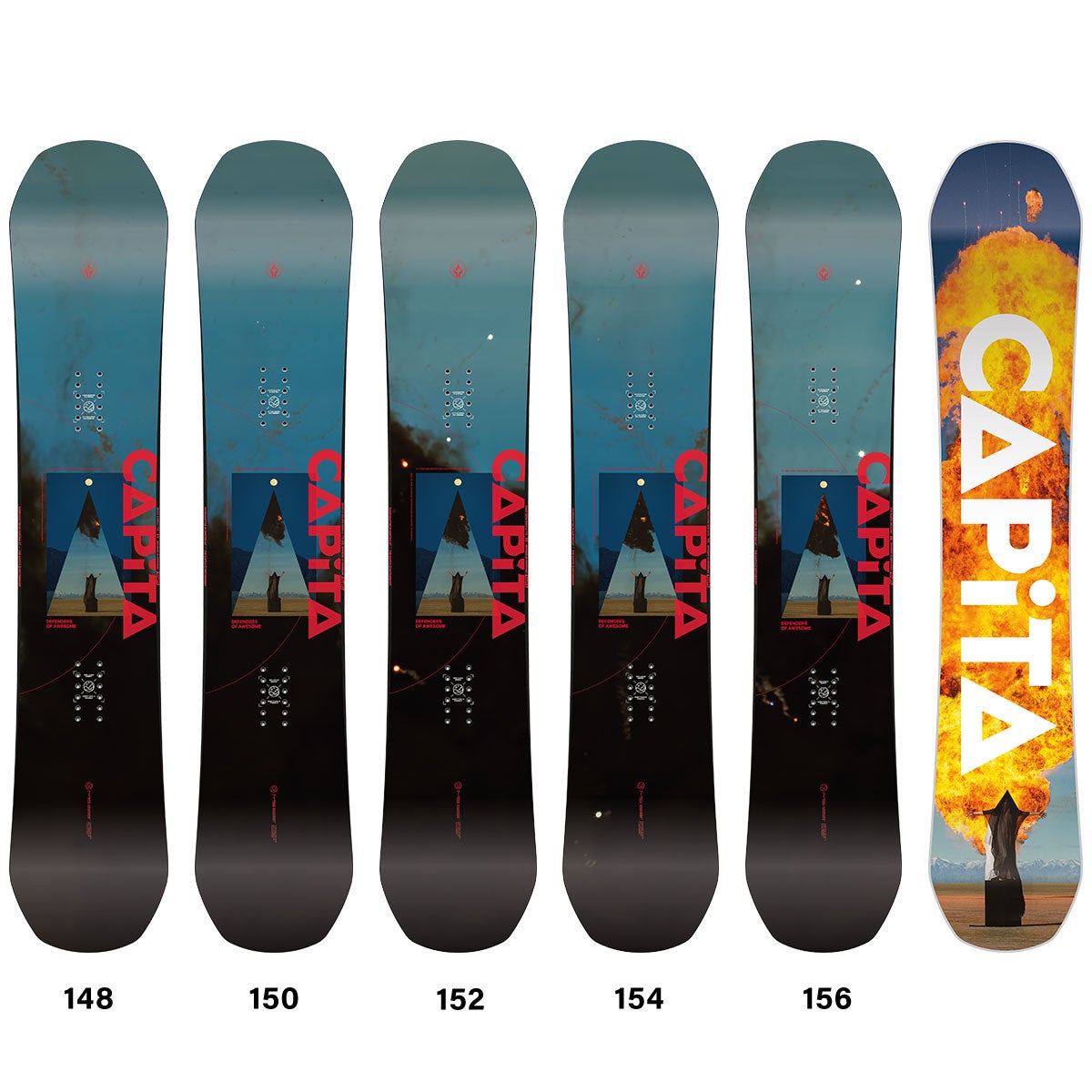 CAPiTA DOA 155 WIDE ＋ Salomon District（Capita Defenders Of