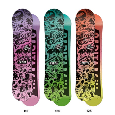 Capita Scott Stevens Mini Snowboard 2025 in Multi