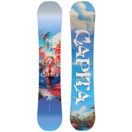 Capita Space Metal Fantasy Snowboard 2025 in Multi