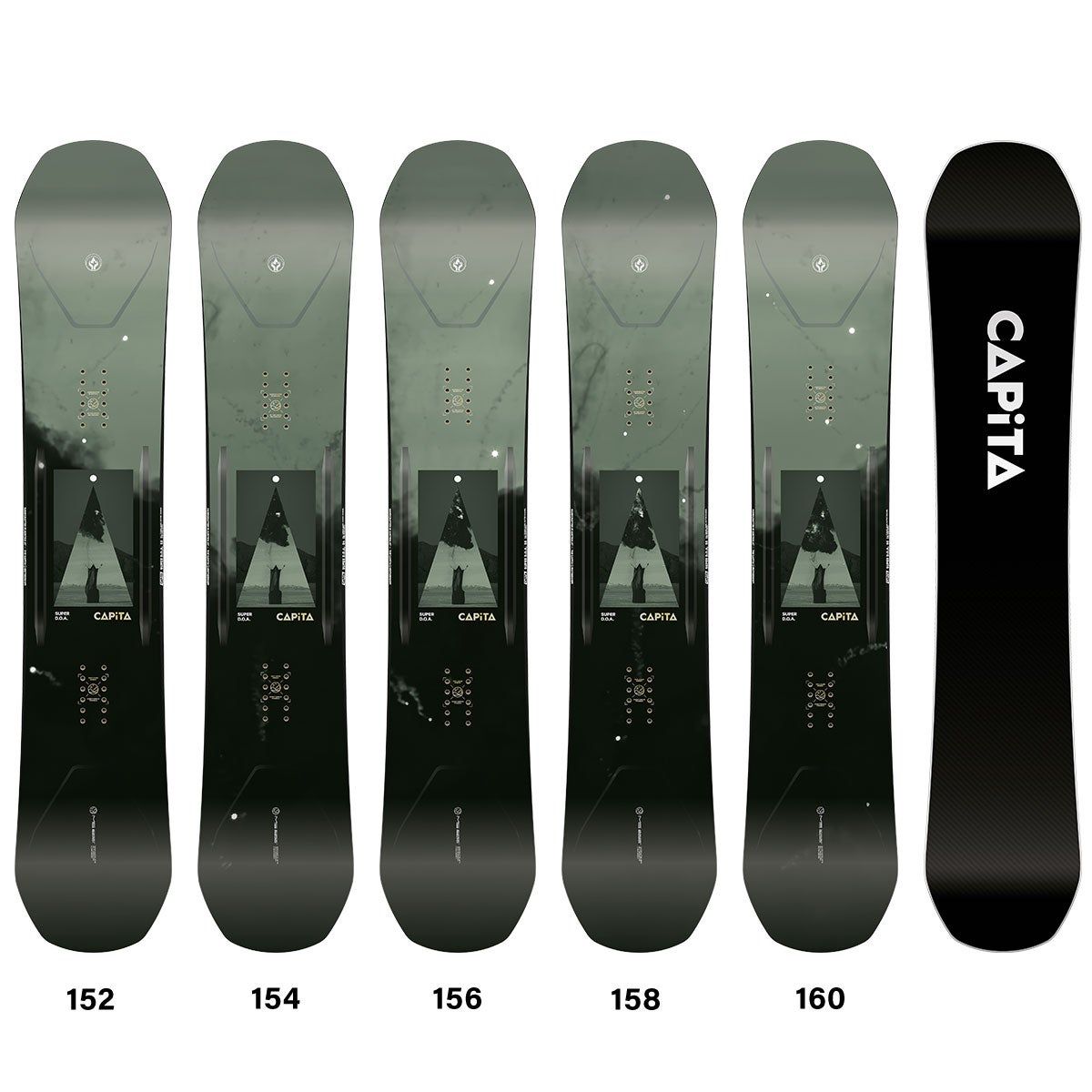 Capita Super DOA Snowboard 2025 in Multi | Boardertown US
