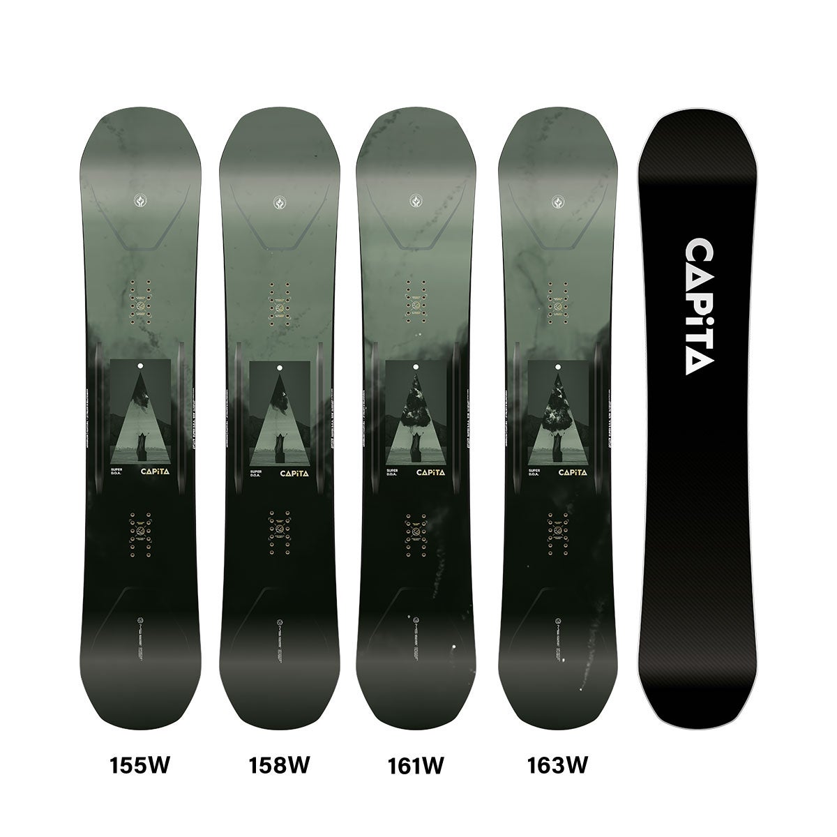 Capita Super DOA Snowboard 2025 in Multi | Boardertown