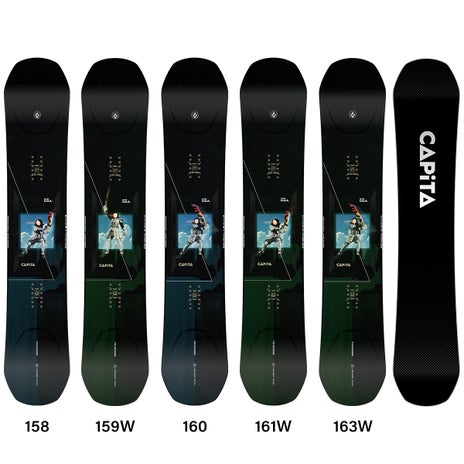 Capita Super D.O.A. Snowboard 2026 in Multi