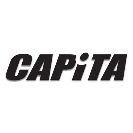Capita Vinyl Die-Cut Sticker in Black