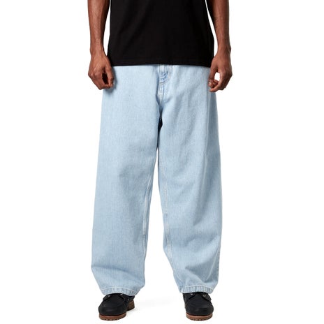 Carhartt WIP Brandon Pant in Heavy Stone Bleached Blue