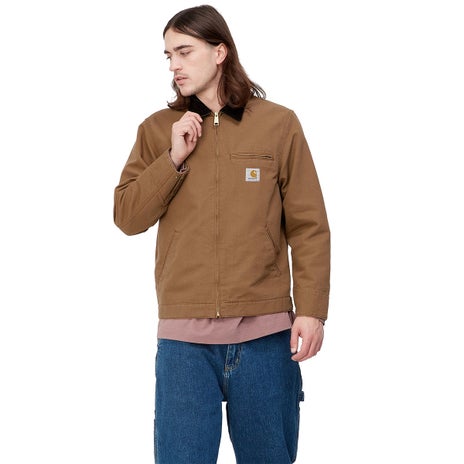 Carhartt WIP Detroit Jacket in Hamilton Brown/Tobacco