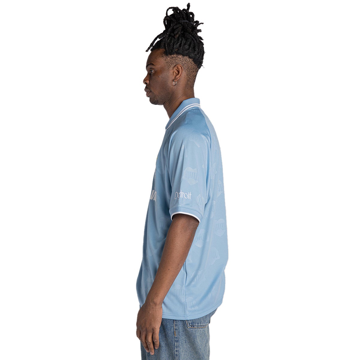 ウェア Carhartt WIP S/S HARTS FOOTBALL BLUEBIRD Carhartt WIP S/S Hartt's Football Jersey Bluebird · IO34625
