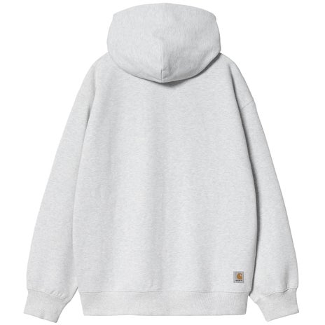 Carhartt WIP Hooded WIP Sweat Jacket in Ash Heather