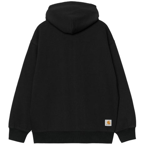 Carhartt WIP Hooded WIP Sweat Jacket in Black