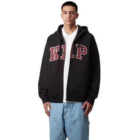 Carhartt WIP Hooded WIP Sweat Jacket in Black