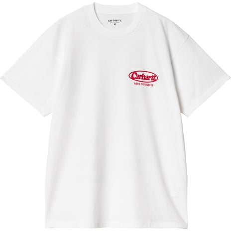 Carhartt WIP Logo Tee in White