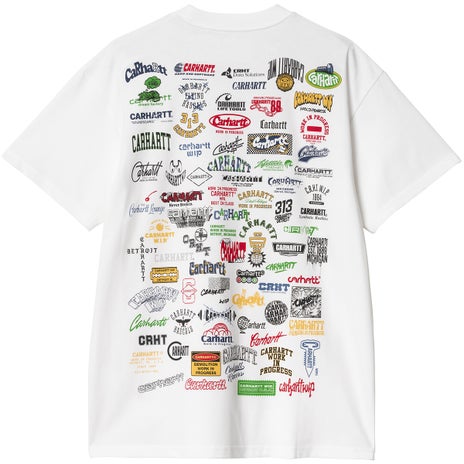 Carhartt WIP Logo Tee in White
