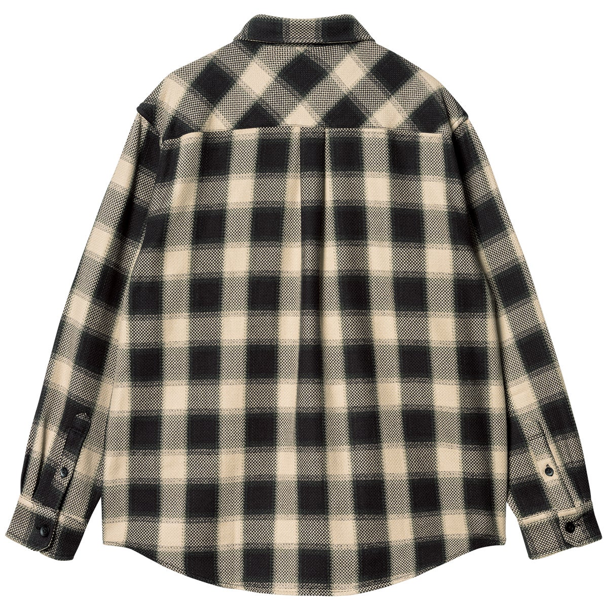 シャツ CARHARTT L/S WITTEN SHIRT SA484 Carhartt WIP Long Sleeve Witten Shirt - Witten Check/Natural