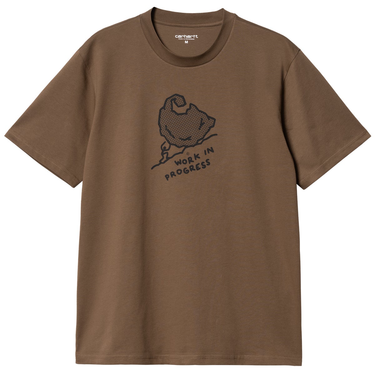 Carhartt WIP Move On Up Tee in Chocolate/Black | Boardertown