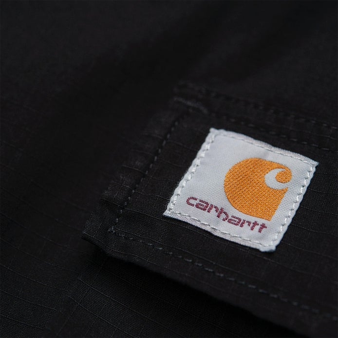Carhartt WIP Regular Cargo Pant in Black Rinsed
