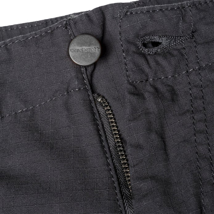 Carhartt WIP Regular Cargo Pant in Black Rinsed