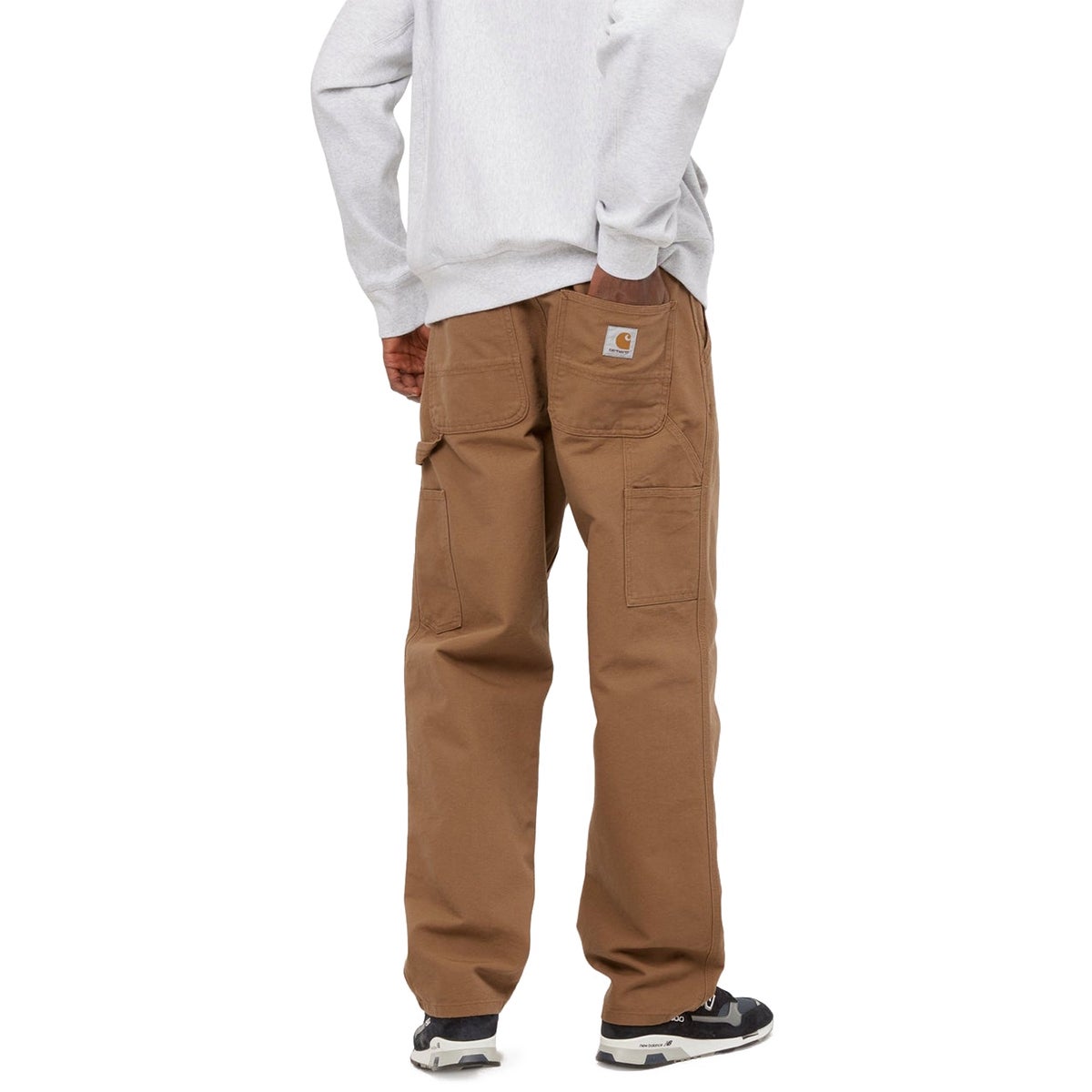 Carhartt WIP Single Knee Pant in Hamilton Brown Boardertown