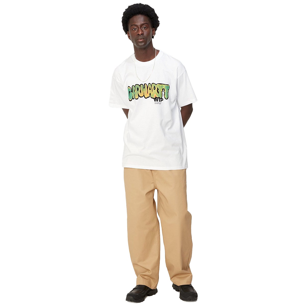 さらに100円引き◆CARHARTT◆S/S DRIP T-SHIRT Carhartt WIP S/S Drip T-Shirt in White | Boardertown