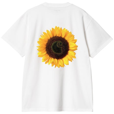 Carhartt WIP Sunflower Tee in White