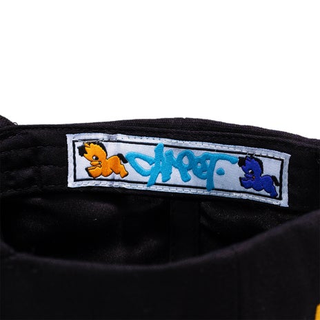 Carpet Gas Station Hat in Black