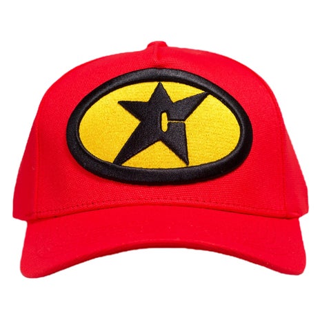 Carpet Gas Station Hat in Red