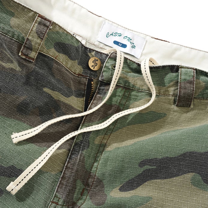 Cash Only Halfway Shorts in Camo