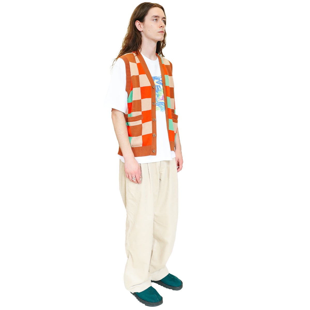 Checks Checkerboard Sweater Vest