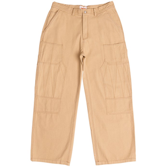 Checks Gardening Pants in Sand