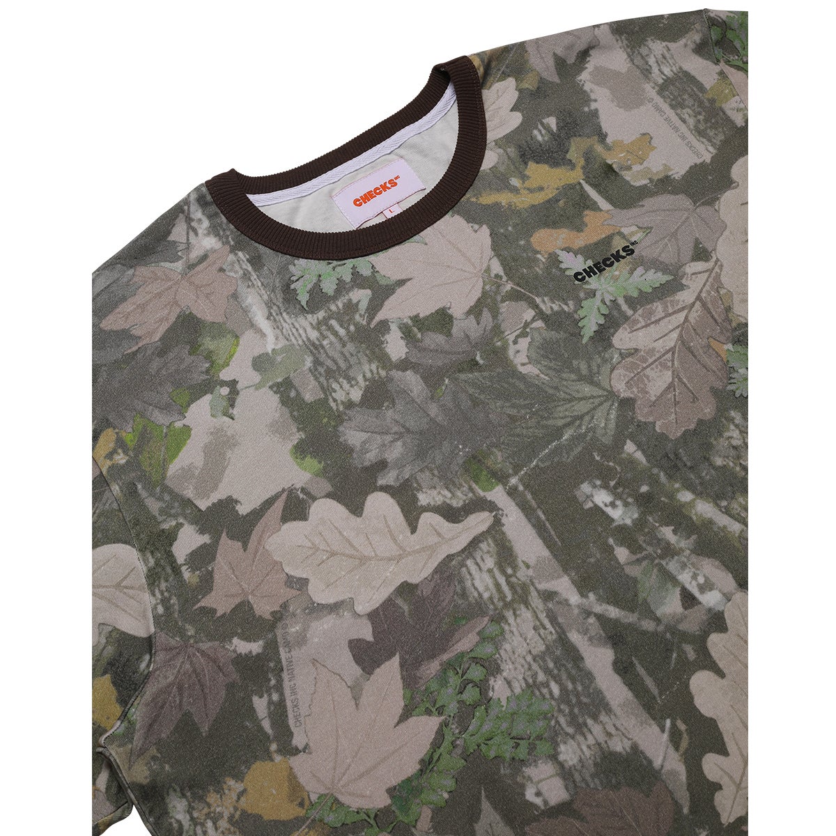 Checks Tanekaha Tee in Tanekaha Camo | Boardertown