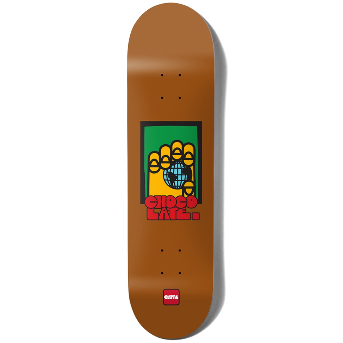 Chocolate Worldwide Skateboard Deck in Capps Boardertown