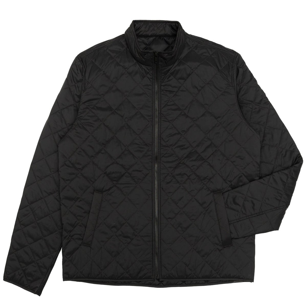 Chrystie NYC OG Logo Quilted Jacket in Black | Boardertown