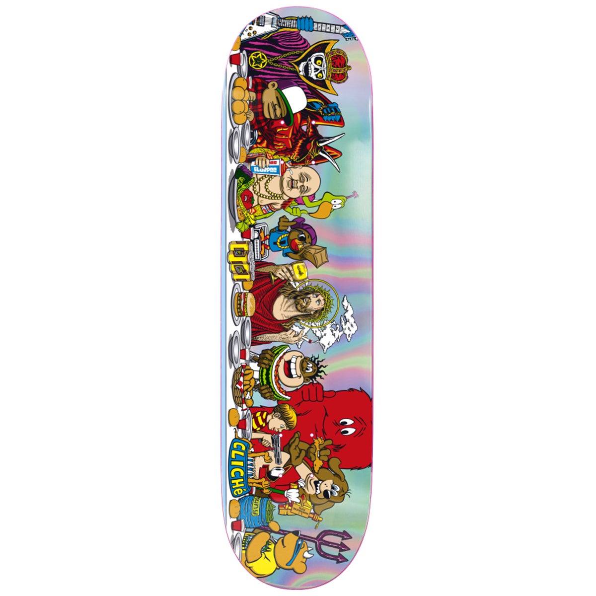 Cliche Last Supper Blind Bag Skateboard Deck in Multi | Boardertown