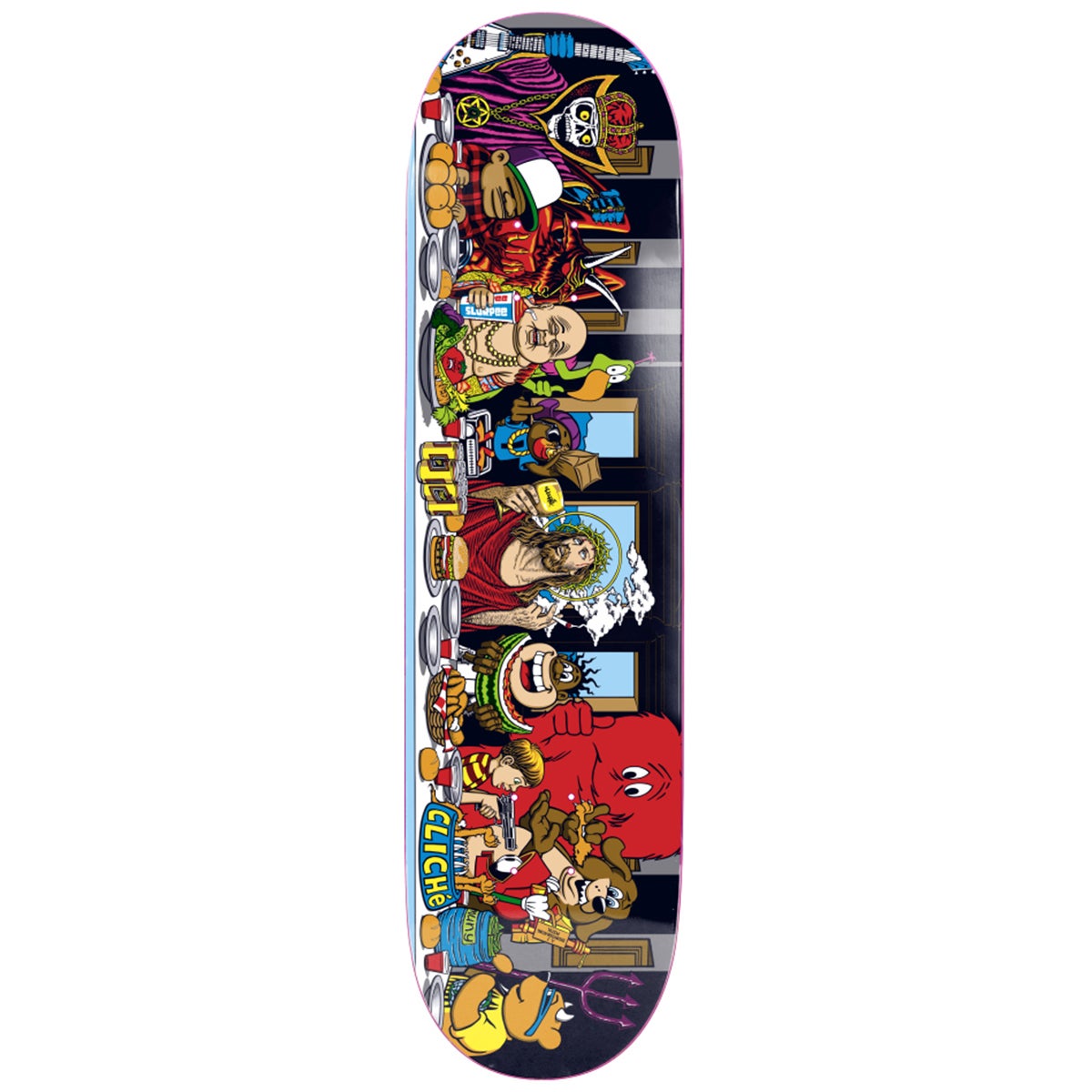 Cliche Last Supper Blind Bag Skateboard Deck in Multi | Boardertown