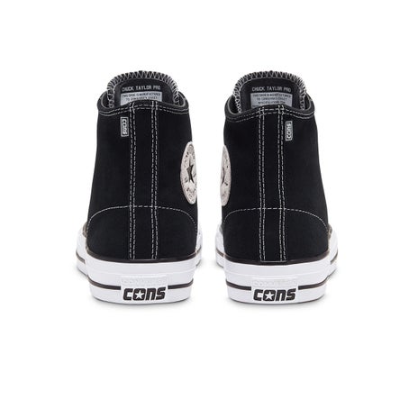 Converse Cons CTAS Pro Suede High in Blk/Blk/Wht