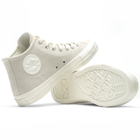 Converse CTAS Pro Mid Shoe in Egret/Egret