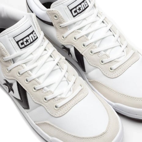 Converse Fastbreak Pro Shoe in White/Black/Egret