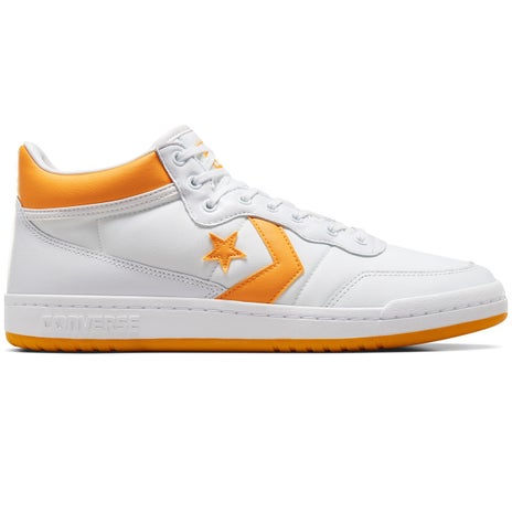Converse Fastbreak Pro Shoe in White/Light Yellow/White