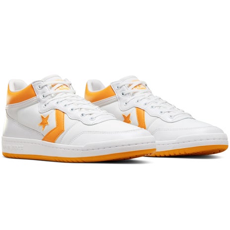 Converse Fastbreak Pro Shoe in White/Light Yellow/White