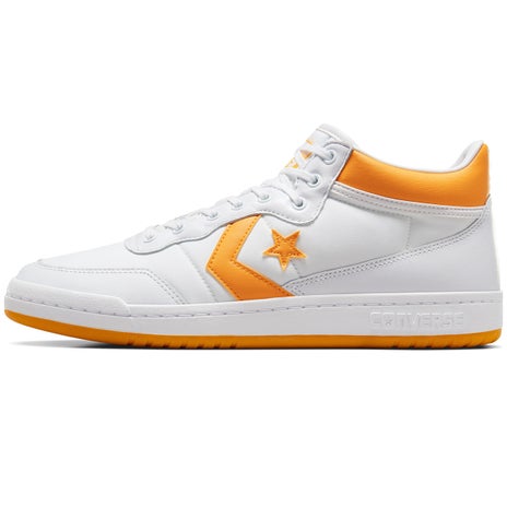 Converse Fastbreak Pro Shoe in White/Light Yellow/White