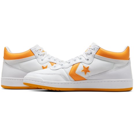 Converse Fastbreak Pro Shoe in White/Light Yellow/White