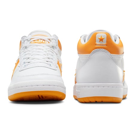 Converse Fastbreak Pro Shoe in White/Light Yellow/White