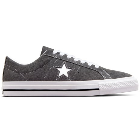Converse One Star Pro Shoe in Dark Matter/White/Black