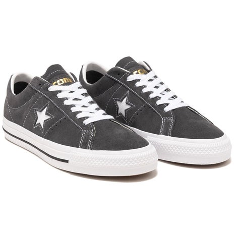 Converse One Star Pro Shoe in Dark Matter/White/Black